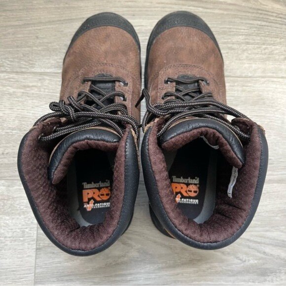 Timberland PRO TB052556 214 – Men’s Size 8 – Steel Toes - Black and Brown sz 8 - Picture 8 of 16